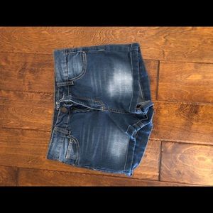 Refuge Denim Mid Rise Jean Shorts